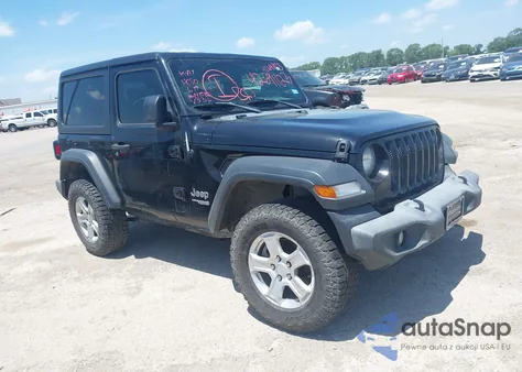 2018 Jeep Wrangler Sport S 4X4 from USA, damaged, VIN 1C4GJXAN7JW331316